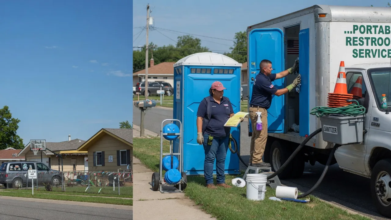 Portable Toilet Rental in South Hutchinson, KS near me
